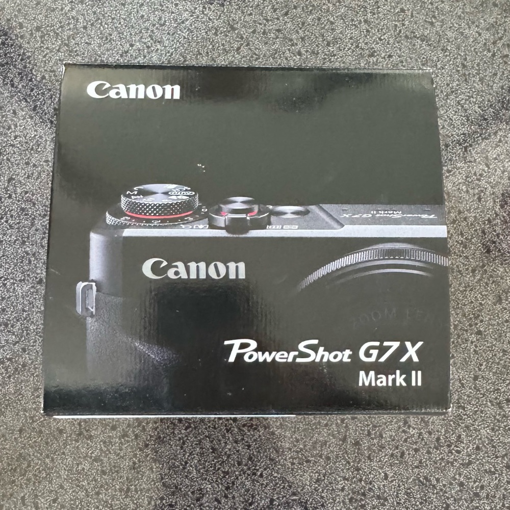 Canon Powershot G7X Mark II